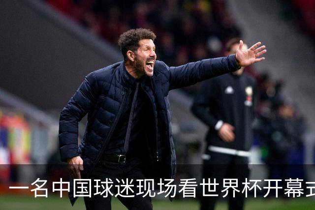 一名中国球迷现场看世界杯开幕式“破防”：要是有我们的球队该多好